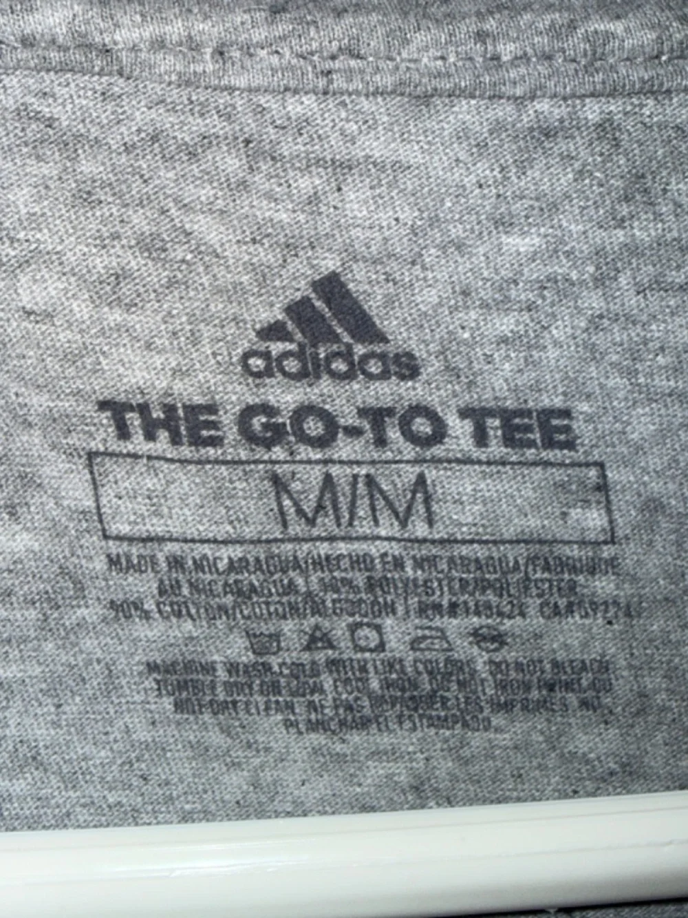 Adidas THE GO TO TEE in Gray - MEDIUM